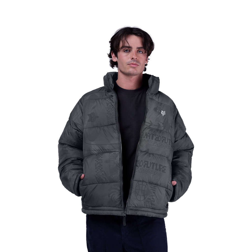Ridgeway Bedruckte Hi-Loft-Jacke