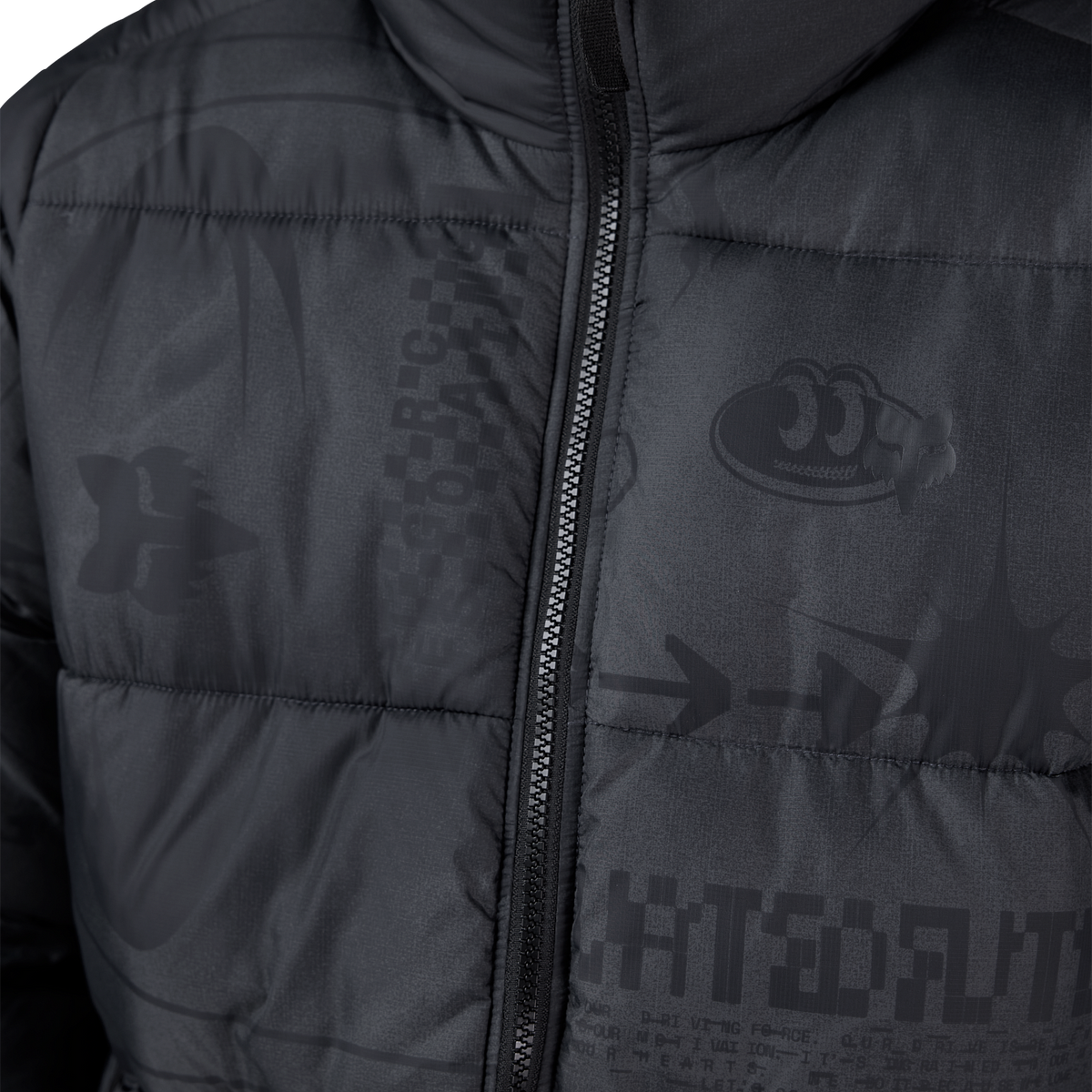 Ridgeway Bedruckte Hi-Loft-Jacke