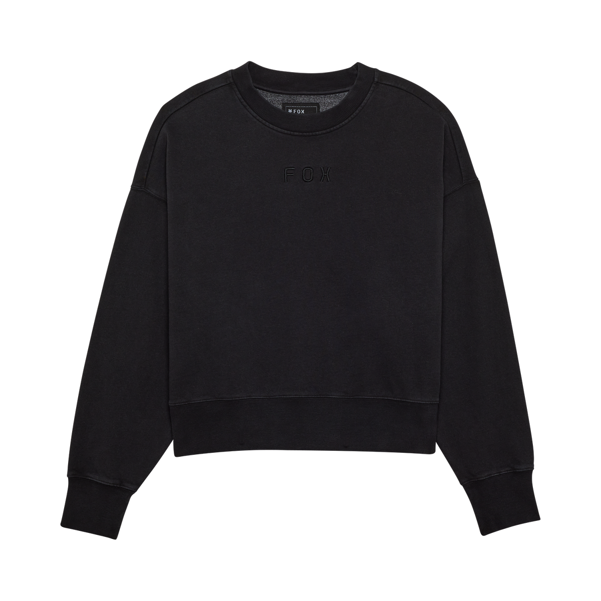 Rundhalspullover Wordmark Oversized – Dame