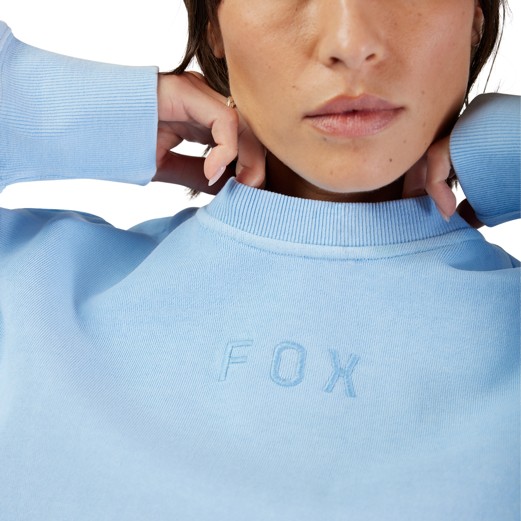 Rundhalspullover Wordmark Oversized – Dame
