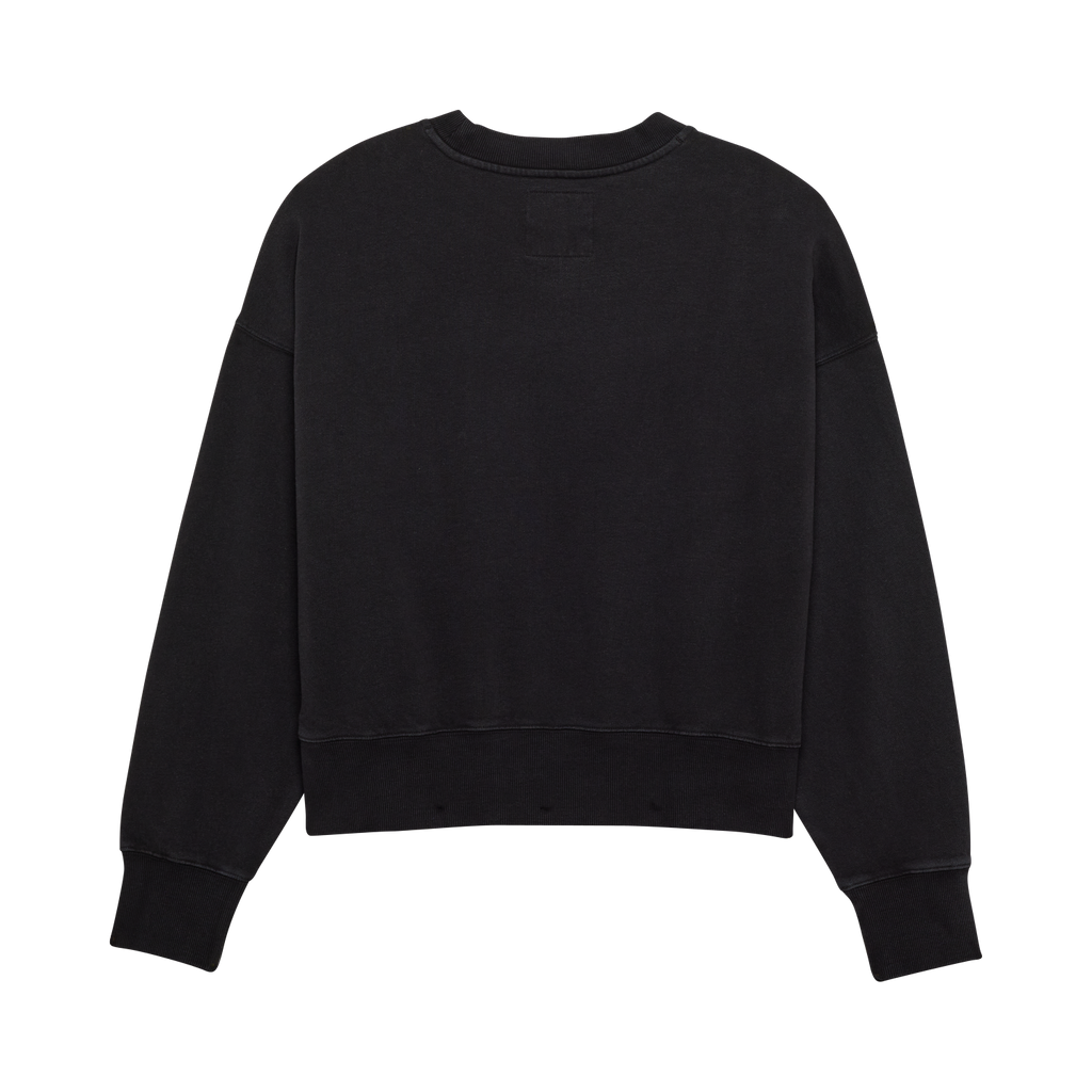 Rundhalspullover Wordmark Oversized – Dame