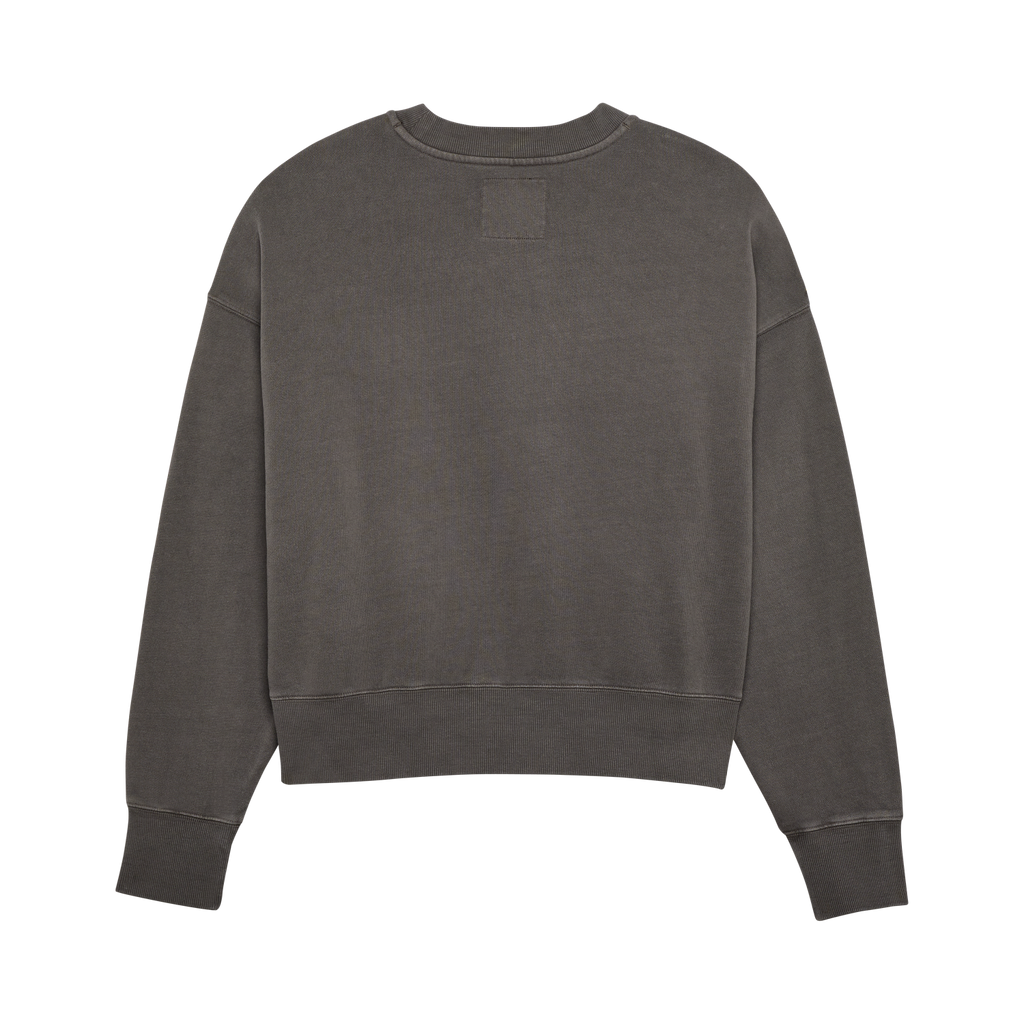 Rundhalspullover Wordmark Oversized – Dame
