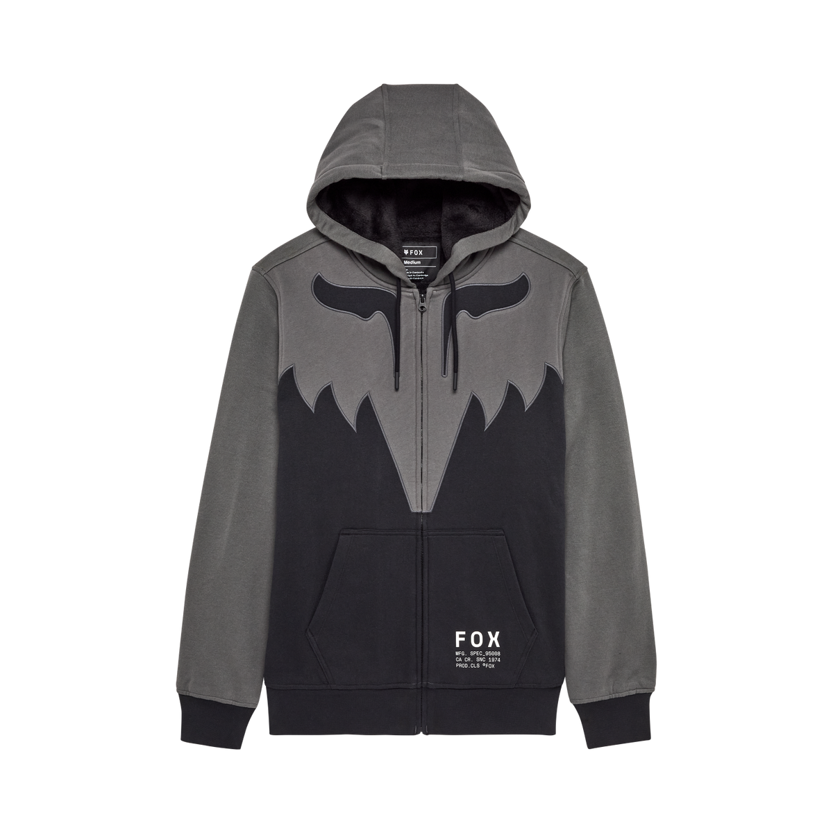 Spire Sasquatch Kapuzenpullover mit Reißverschluss