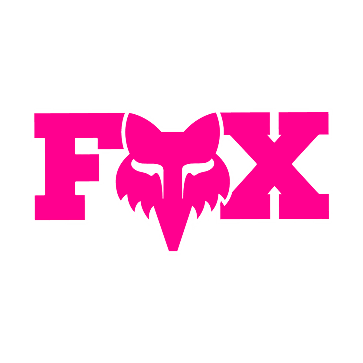 Sticker F Head X - 18 cm