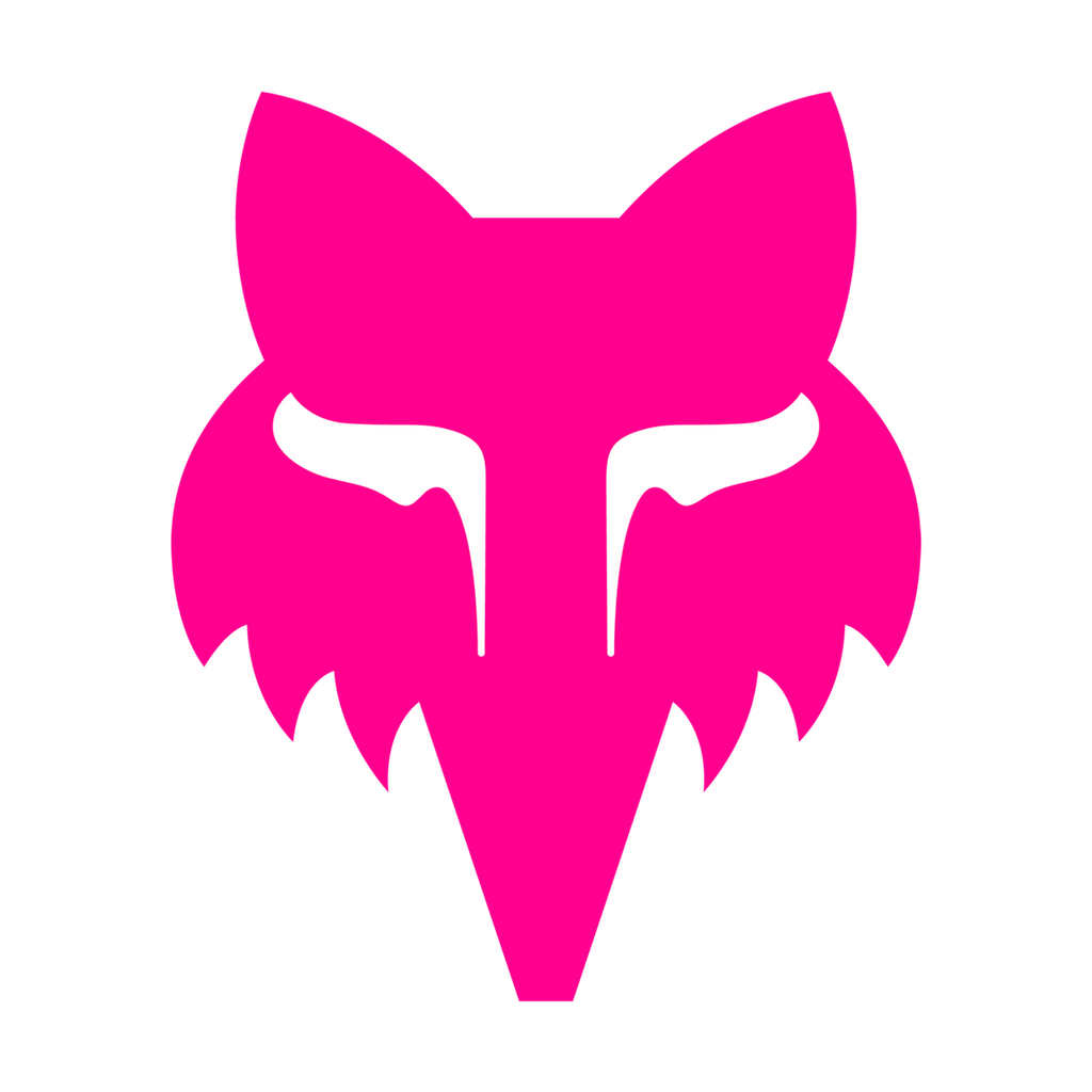 Sticker Fox Head - 10 cm
