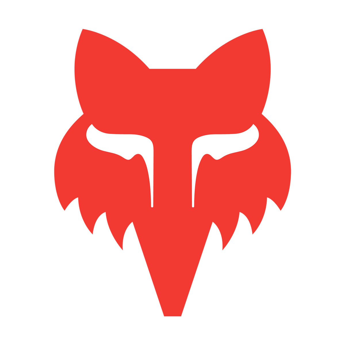 Sticker Fox Head - 10 cm