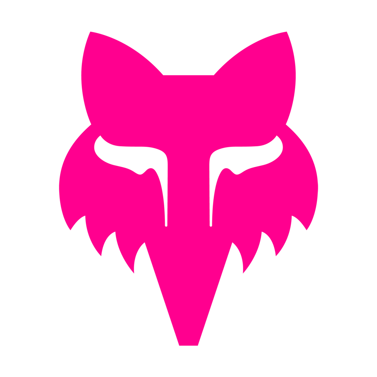 Sticker Fox Head - 18 cm