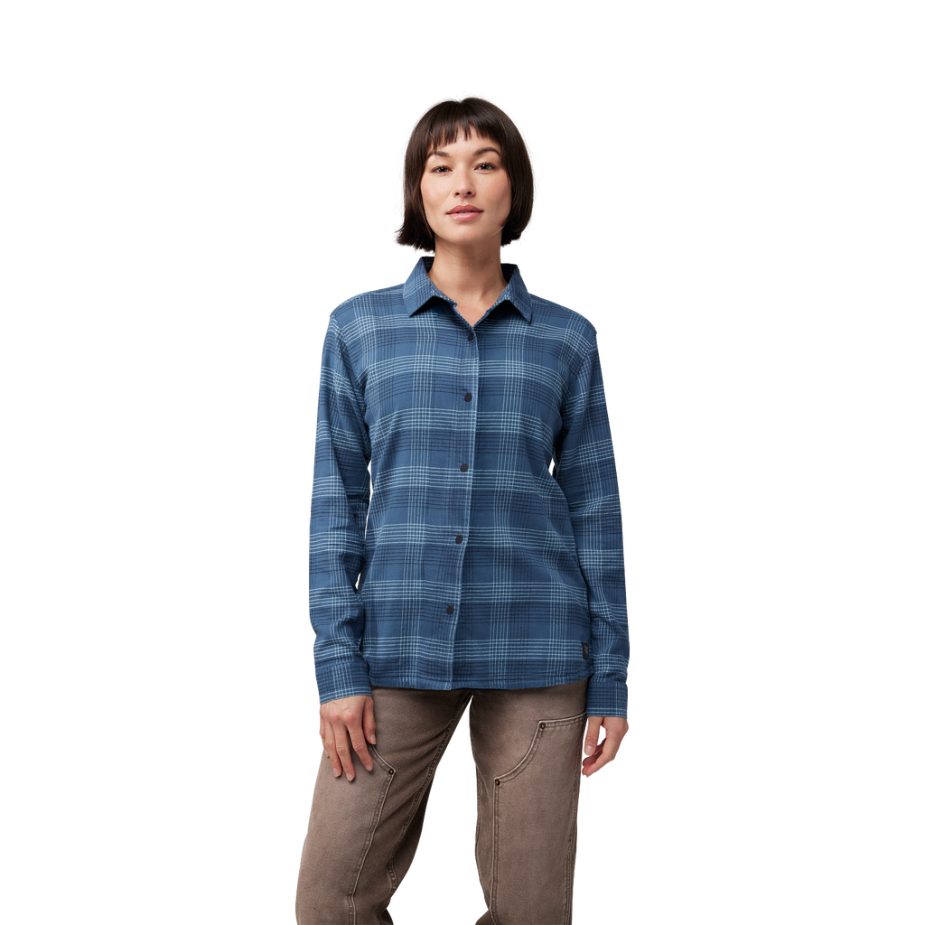 Stretch-Flanellhemd Survivalist – Dame