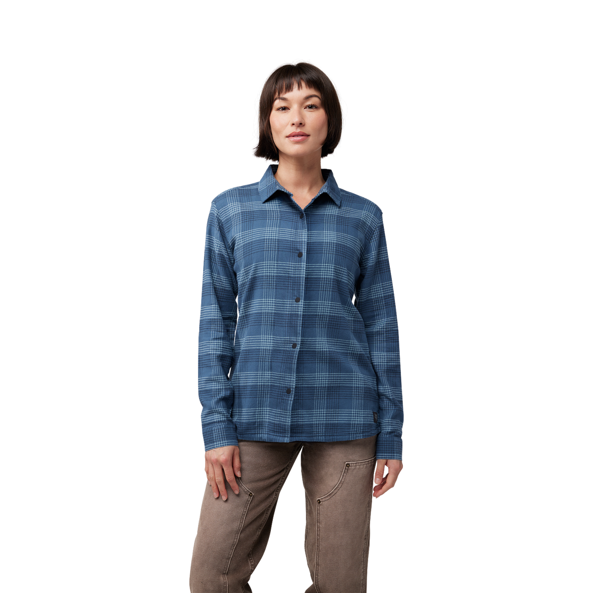 Stretch-Flanellhemd Survivalist – Dame