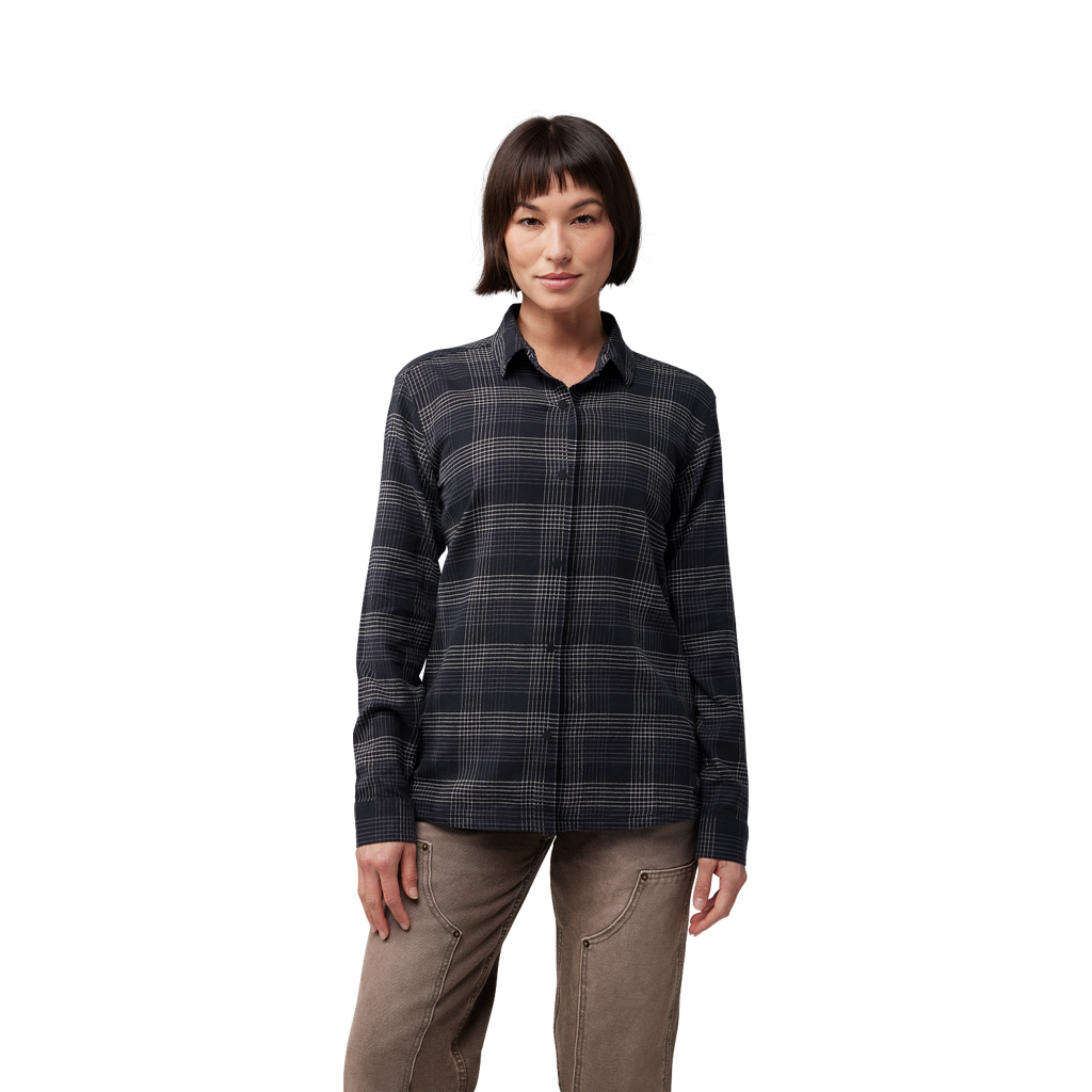 Stretch-Flanellhemd Survivalist – Dame