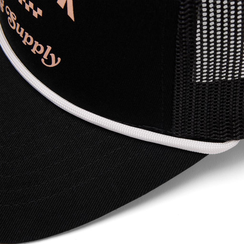 Supply Mesh Rope Trucker Cap für Damen
