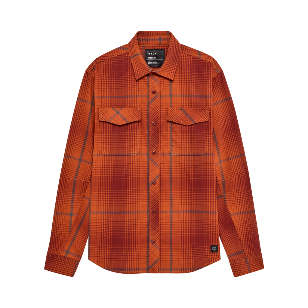 Survivalist Fire Langarm Flanellhemd