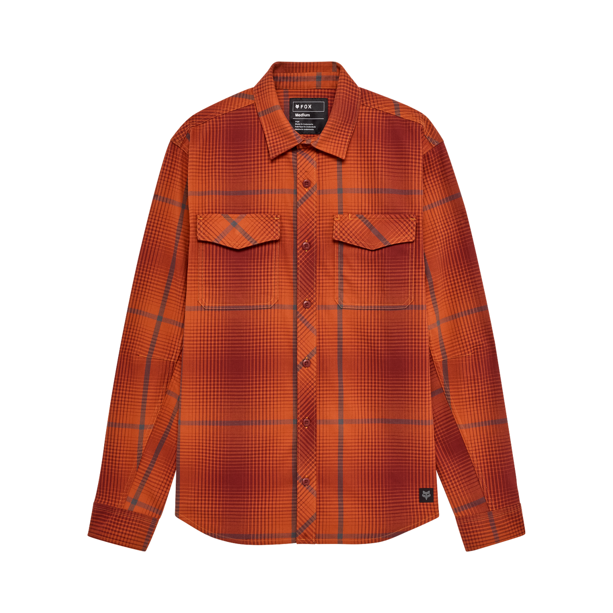 Survivalist Fire Langarm Flanellhemd
