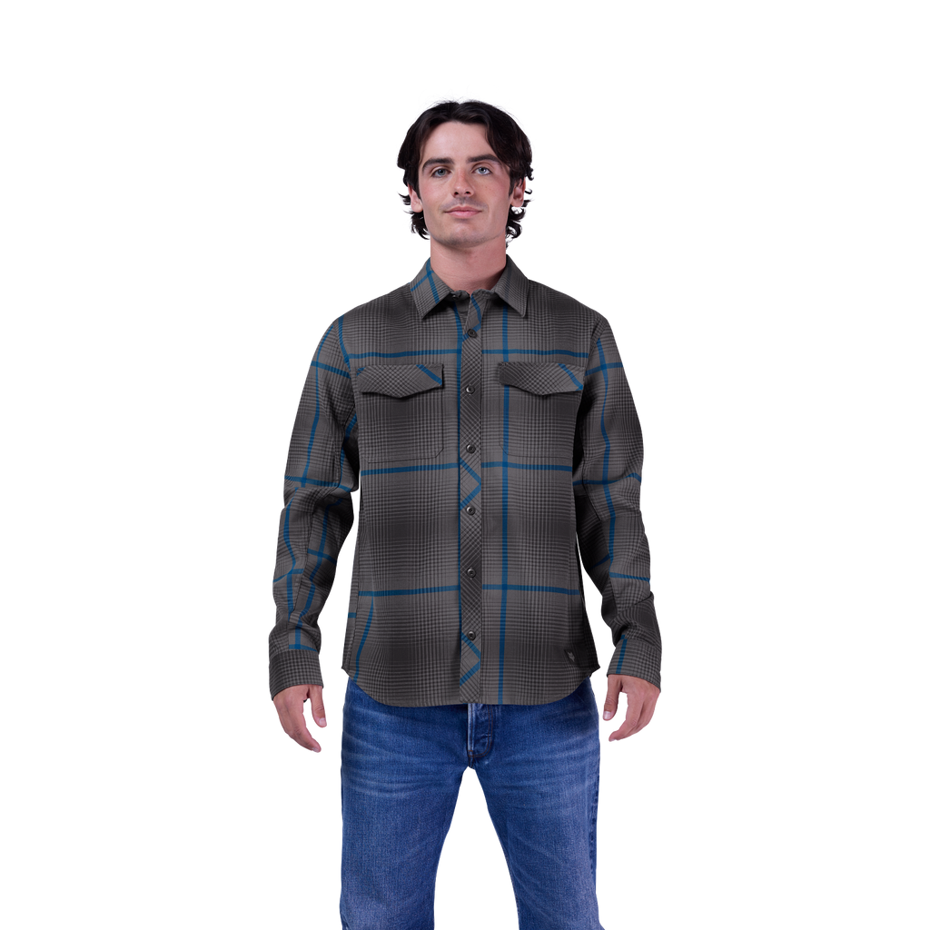 Survivalist Fire Langarm Flanellhemd