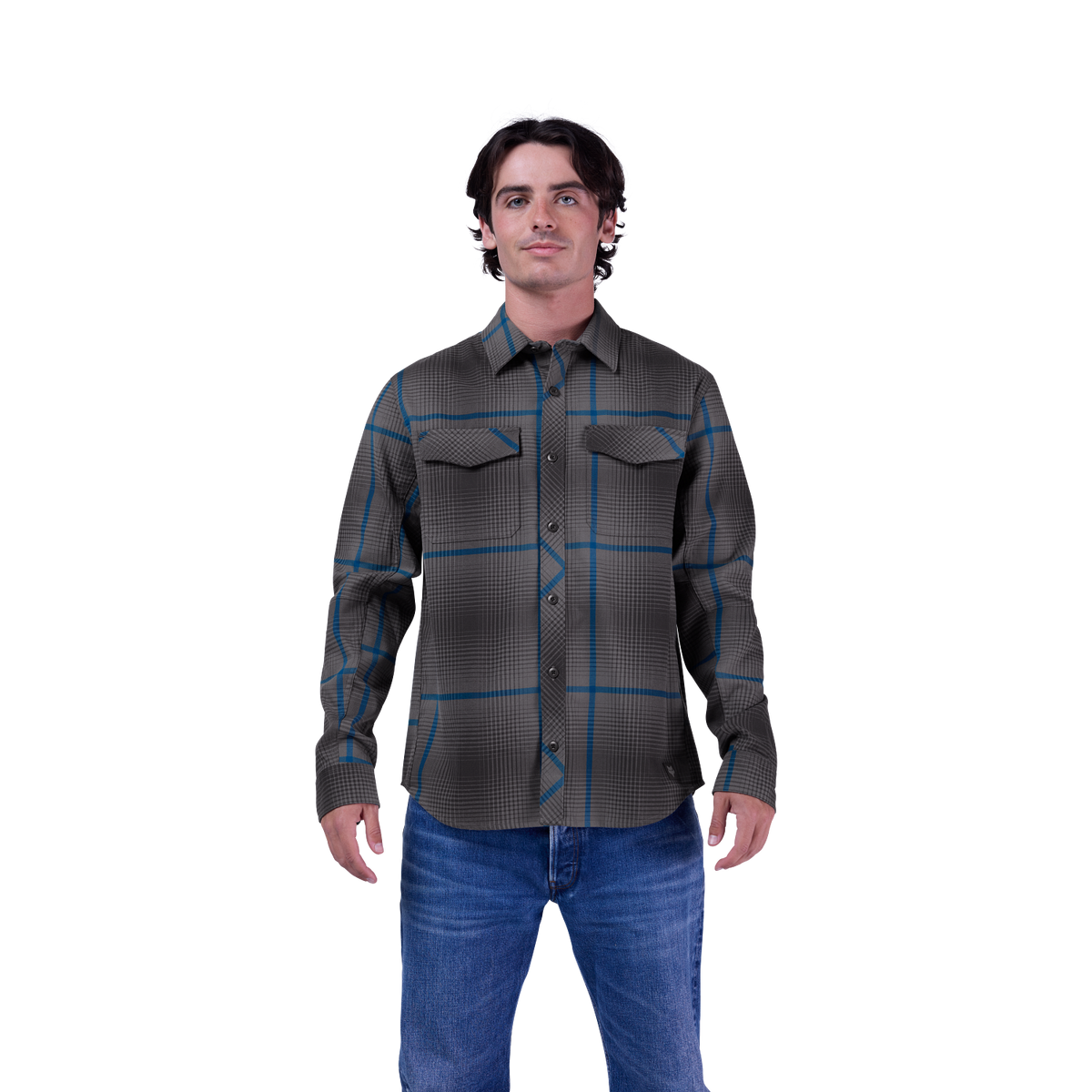 Survivalist Fire Langarm Flanellhemd