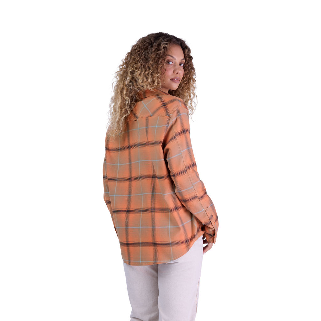 Survivalist Stretch Flannel Langarmhemd für Frauen