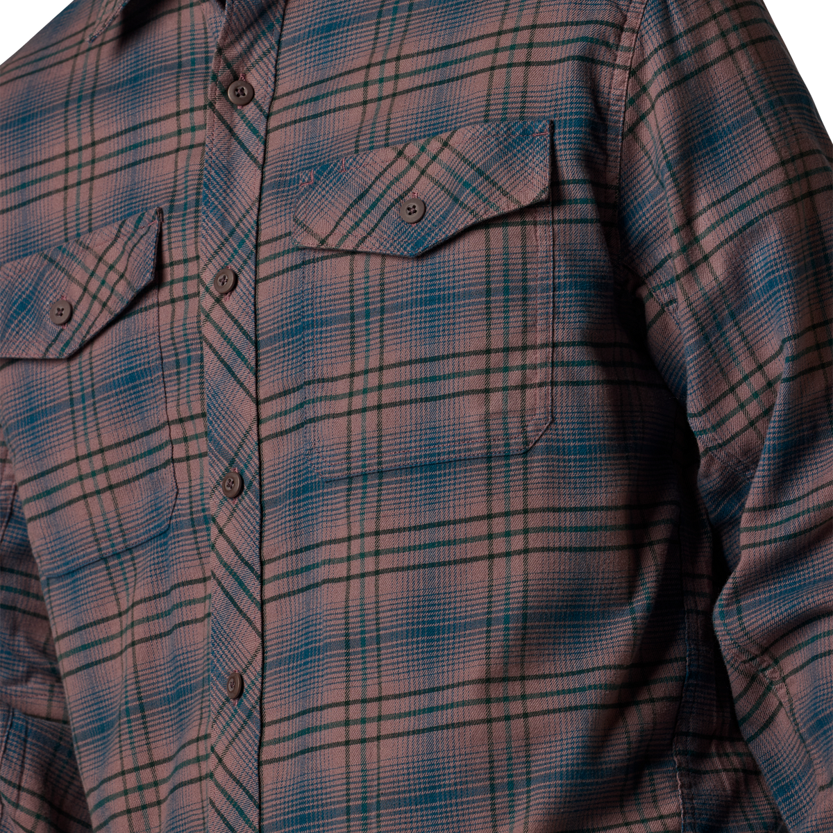 Survivalist Stretch Flannel Langarmhemd