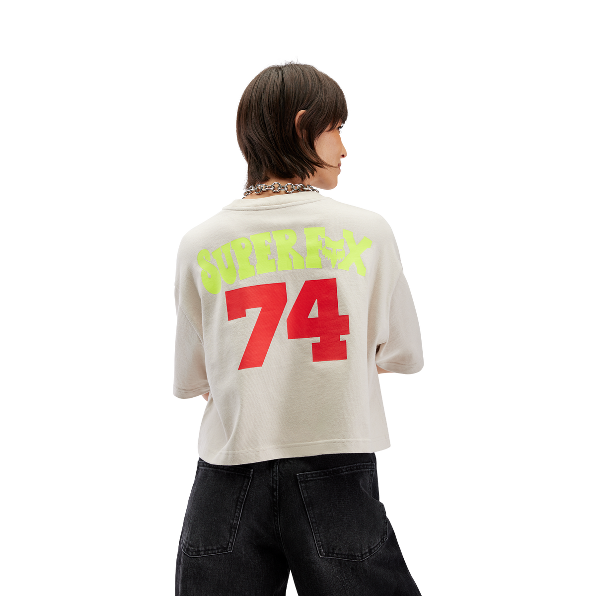 T-shirt oversize Super Trick Damen