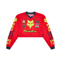 Top Super Trick Crop Damen